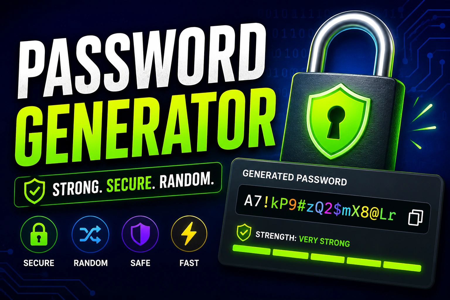 password generator tool 2026 se strong password kaise banaye