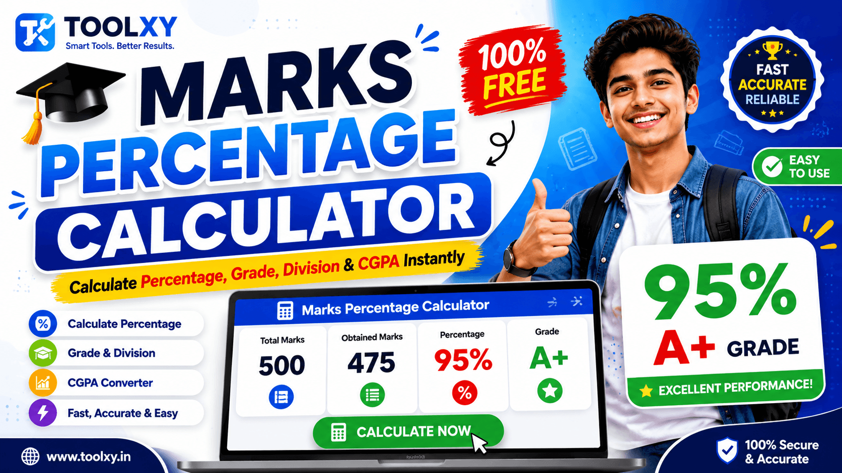 Marks Percentage Calculator Thumbnail