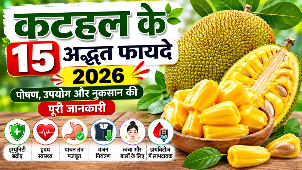 कटहल के 15 अद्भुत फायदे 2026