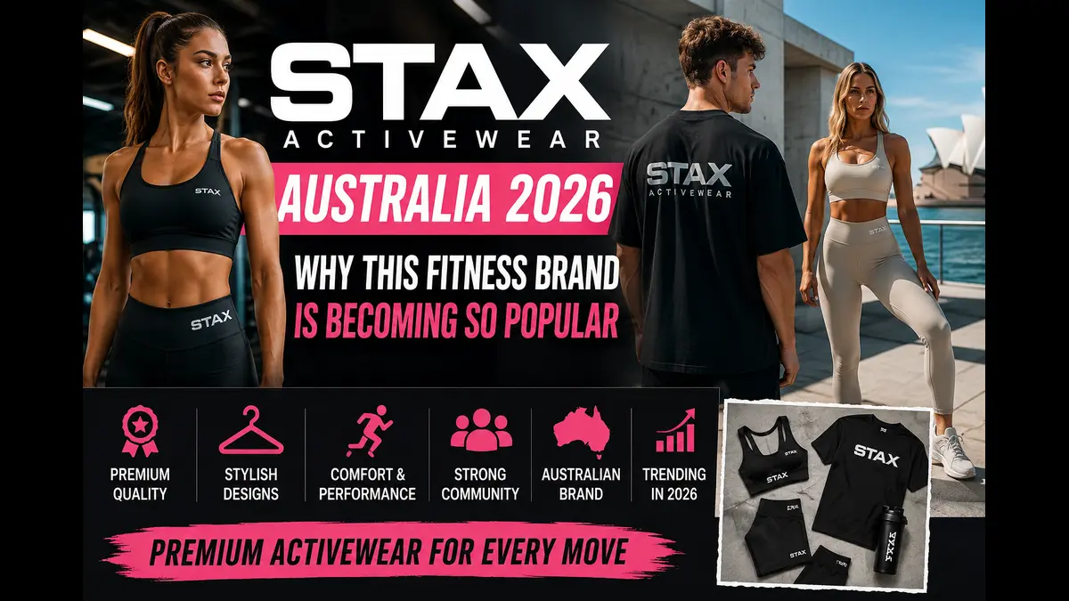 Stax Activewear Australia 2026 Premium Fitness Clothing Brand