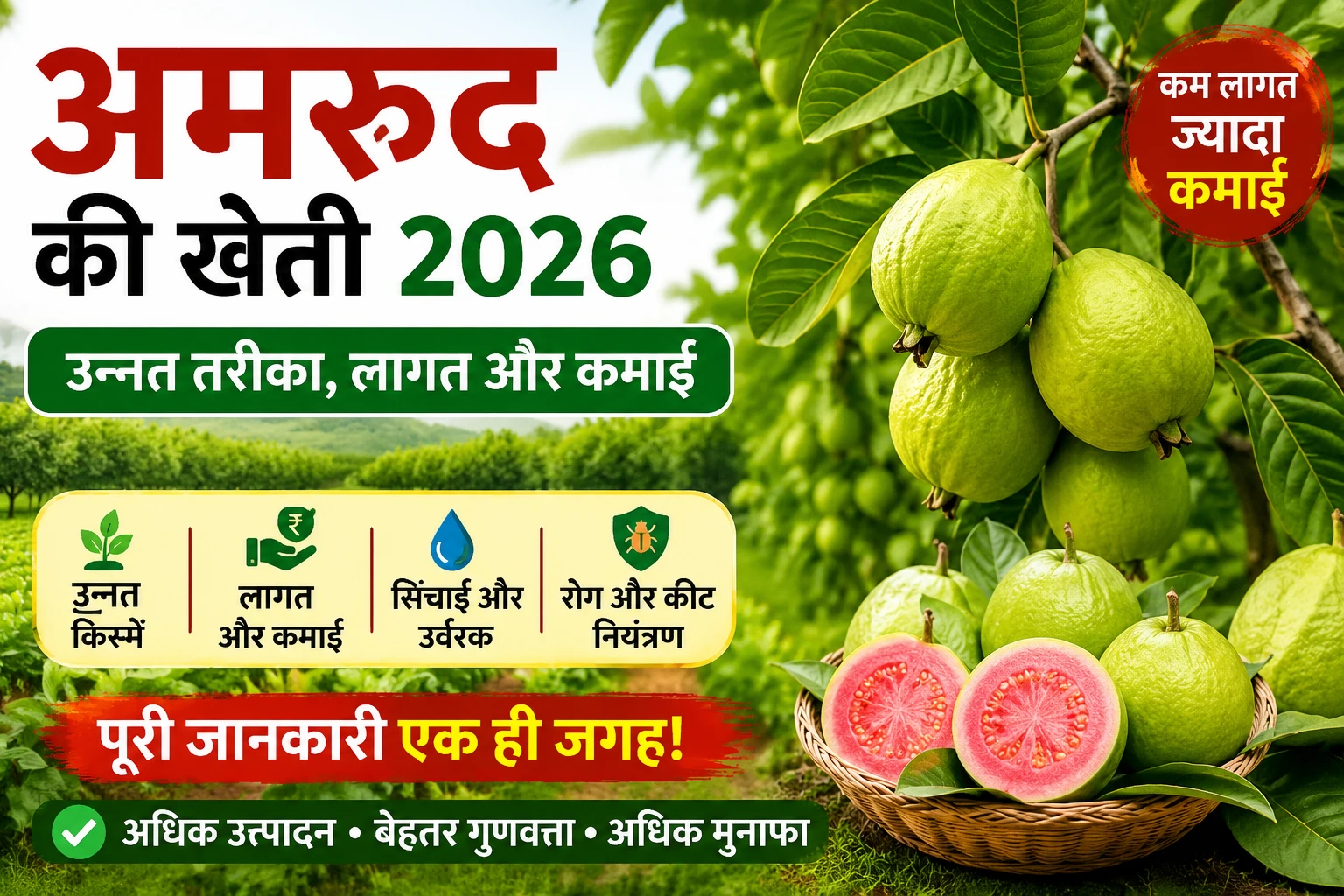 अमरूद की खेती 2026