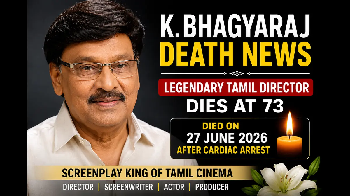 K. Bhagyaraj Death News 2026