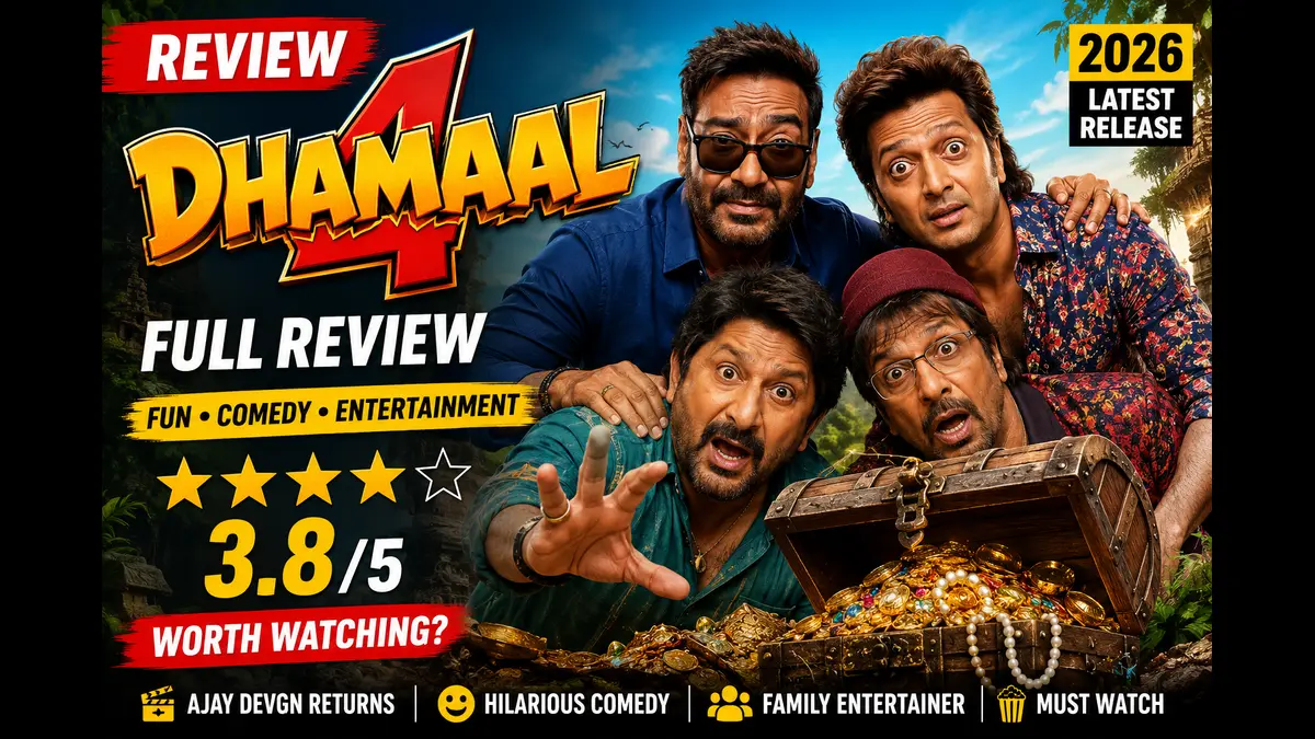 Dhamaal 4 Review 2026 – Rating, Story, Cast & Worth Watching
