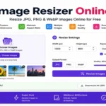 Easy Image Resizer Online – Free JPG, PNG & WebP Resizer