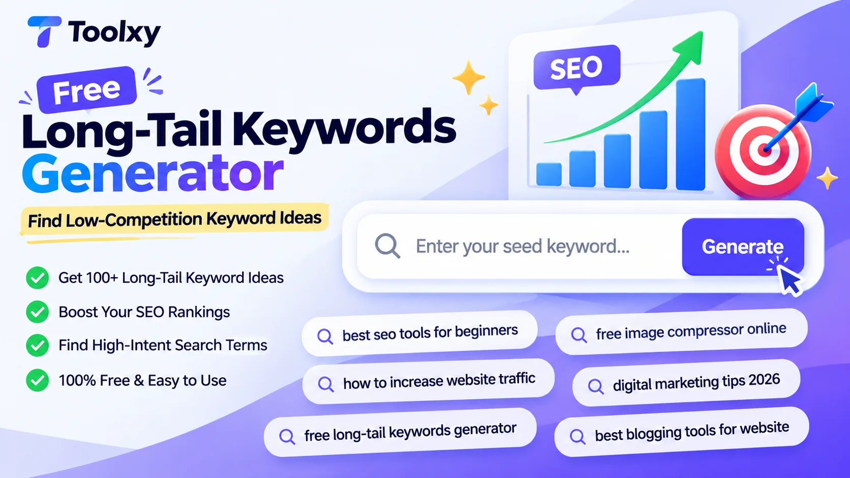 Long-Tail Keywords Generator free SEO tool
